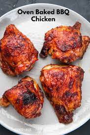 Oven Baked Bbq Chicken Recipe Baked Bbq Chicken Oven Baked Bbq Chicken Oven Baked Chicken Thighs