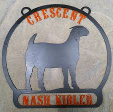 Goat Sheep Pig Steer Pen Livestock Show Sign 4h Ffa Showing Livestock Livestock Sheep Pig