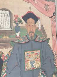 It is at the peak of the qing dynasty that chinese ancestors start to be drawn as portraits. Antique Chinese Ancestor Portrait For Sale At 1stdibs