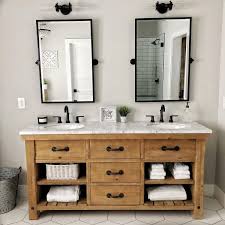 Benchwright 72 Double Sink Vanity Bathroom Style Farmhouse Bathroom Vanity Bathroom Vanity Decor