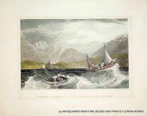 BOMBAY, (Mumbai) view ca. 1844: (1844) Art&nbsp;/&nbsp;Print&nbsp;/&nbsp;Poster | ANTIQUARIAT.WIEN Fine Books & Prints