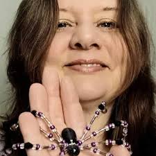 Cross Necklace With Glass Beads