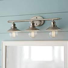 Home Decorators Collection Glenhurst 3 Light Brushed Nickel Ret In 2021 Bathroom Light Fixtures Brushed Nickel Bathroom Light Fixtures Bathroom Fixtures Brushed Nickel