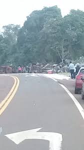 Camión despistó sobre la ruta 12 | Stop en línea