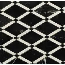 Black And White Marble Mosaic Tile Ivy Hill Tile Grand Nero Polished Marble Tile 3 In X 6 In Tile Sample Ext3rd102949 Polished Marble Tiles Marble Mosaic Tiles Splashback Tiles