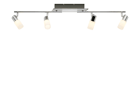 12 w, nickel matt, gu10 online bestellen oder reservieren & abholen im fachcentrum | bauhaus. Trio Led Deckenstrahler Aluminium 4 Flammig Hoffner