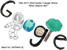 Students were invited to submit their artistic interpretation of this year's theme, i am strong because… for the chance to have it featured on google.com. Doodle 4 Google Fms Techsquad