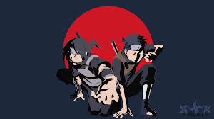 Itachi uchiha strawhat live wallpaper. Itachi Uchiha And Shisui Uchiha V2 Minimalist By Imakuma1999 On Deviantart