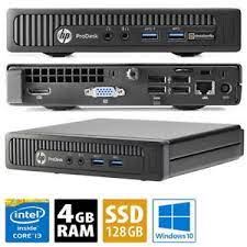 Mini pcs werden im büro genutzt, im wohnzimmer oder auch als multimedia pc. Hp Prodesk 400 G1 Mini Wohnzimmer Pc Intel Core 3 1ghz 4gb 128gb Ssd Win10 Ebay