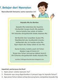 Apa Pesan Utama Nyanyian Itu 2 Pesan Apa Yang Digambarkan Si Penyihir Lagu Itu Kepada Tuhan 3 Apa Brainly Co Id