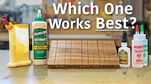 Your best bet would be one of the newer urethane adhesives. Glue Sawdust Patching Test What Glue Blends In The Best Youtube