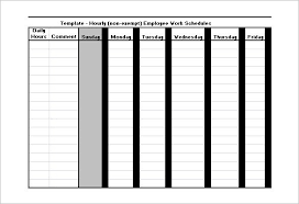 Employee schedule templates free printableall software. 14 Employee Schedule Template Free Word Excel Pdf Format Download Free Templates