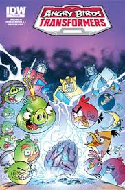 Help the angry birds jump on the clouds and get as high as possible. Angry Birds Transformers Issue 1 Transformers Wiki