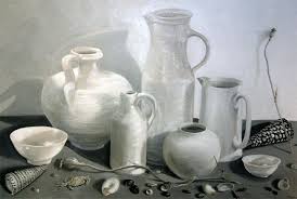 Black And White Still Life Oil Painting Black And White Still Life Oil On Board Still Life Paintings Tim Dolby Artist Picture Restorer Still Life Still Life Painting Black And White