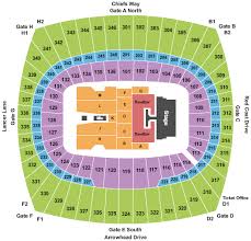 Arrowhead Stadium Seating Charts Rows Seat Numbers And