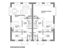 Plan 125 winkelbungalow mit 125 qm grundriss haus. Doppelhaus Bauen Mit Uber 120 Qm Grundriss