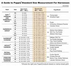 Puppia Harness Size Chart Dog Boutique Small Dogs Dogs