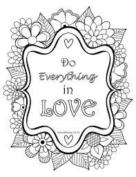 Featured christian adult coloring books. 5 Bible Verse Coloring Pages Inspirational Quotes Original Etsy In 2021 Coloring Pages Inspirational Love Coloring Pages Bible Verse Coloring Page