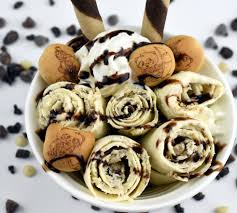 Hello Panda Ice Cream Rolls Biscuits Choco Cream Ice Cream Whipped Cream Wafer Sticks And Chocolate Sauce Ice Cream Diy Ice Cream Ice Cream Business