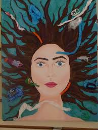 Plastic Waste Blues” Art