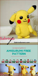 Pokemon battle trozei pikachu perler bead pattern. Amigurumi Pokemon Pikachu Free Pattern Amigurumi Myeatbook Com