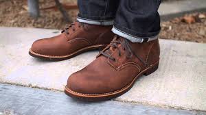 Glad you stumbled upon my. Red Wings Iron Ranger Copper Rough Tough Desert Boot Details Youtube