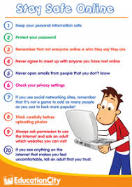 June is internet safety month! Internet Safety Posters Poster Template