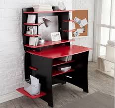 Black And White Study Table Design Study Table For Kids In Red And Black Office Furniture Design Home Office Design Office Design Concepts