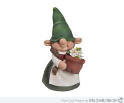 Bring Fun To Your Landscape With 15 Cute Garden Gnomes Home Design Lover Gnome Garden Funny Garden Gnomes Biker Gnomes