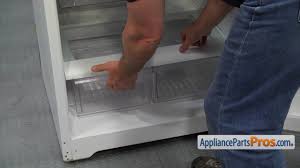 Fridge refrigerator parts new ge freezer wire shelf rack buy. How To Ge Glass Shelf Wr32x10482 Youtube