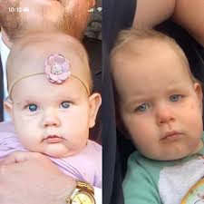 Mom's genes did their job! 😍🧐 Bacon and Sedgwick showed their daughter  and blew up the network! 🧐😮 Sosie has grown up and become the mini  version of her mother! 😍🤭 No