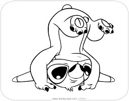 Baby disney stitch coloring pages. Lilo And Stitch Coloring Pages Disneyclips Com