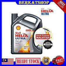 Ada yang berpendapat bahawa minyak hitam perlu ditukar. Shell Helix Ultra 5w 40 Fully Synthetic Engine Oil 4l Pasaran Malaysia Minyak Hitam Enjin Kereta High Quality Murah Shopee Malaysia