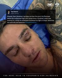 Last spar, just 10 days out ... brutal 💔 LASTEST/PICTURES 👉 bit.ly/49ANmA0