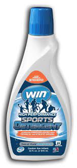 Sometimes when you wash your athletic gear you'll notice it doesn't seem totally clean. Prolinesportsnutrition Com Win High Performance Sport Blue Green Detergent 32oz