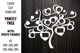 Download Frame For Family Photos Family Tree Svg Tree Svg Cut File 1126274 Laser Engraving Design Bundles