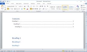 What is automated table of contents? How To Create A Table Of Contents In Word Ionos