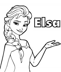 Kostenloser download und ausdruck elsa eiskönigin malvorlage. Ausmalbild