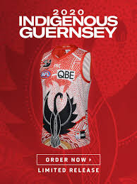 He's kind of an idol for myself because he is a young indigenous boy that plays first grade up there and this year he's trying to cement first grade, sloan said of bell, who has played 10 afl matches for the swans. Sydney Swans On Twitter This Week Is Sir Doug Nicholls Round And We Will Once Again Wear This Indigenous Guernsey With The Black Swan Coincidentally This Year In Wa Against Fremantle Get