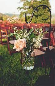 20 Budget Friendly Country Wedding Ideas From Pinterest Emmalovesweddings Wedding Ceremony Decorations Outdoor Wedding Aisle Decorations Wedding Decorations