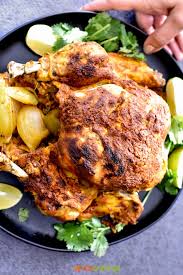 Serve with long grain basmati rice, cucumber salad, grilled veggies, roasted corn on the cob and finish off the meal with kulfi a tandoor is an indian clay oven, where the temperatures regularly reach levels far hotter than the standard kitchen oven. Instant Pot Whole Tandoori Chicken Spice Cravings