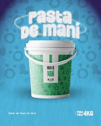 Pasta de Mani Natural Balde — Kos