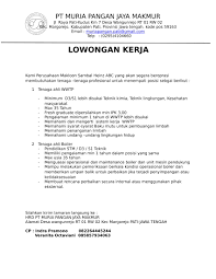 Surat lamaran pekerjaan adalah surat dari seseorang yang membutuhkan pekerjaan kepada orang yang bisa memberikan pekerjaan atau jabatan. Persyaratan Lamaran Pekerjaan Cv Jaya Setia Plastik Berdasarkan Email Yang Masuk Perihal Lowongan Pekerjaan Dari Lestari Tanam Jaya Untuk Posisi Sebagai Sopir Mobil Prev Post