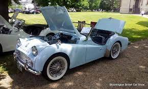 Bloomington British Car Show Triumph Cars Triumph Tr3 British Cars