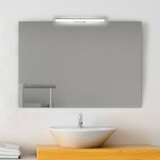 Luce da specchio led, luce bianca neutra 4000k, larghezza 30 cm, lampada per bagno, luce per trucco, illuminazione armadietto, 5w 230v ip44. Specchio Bagno 100x70 Cm Con Lampada Led San Marco
