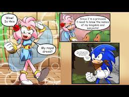 Princess Amy Rose Part 1 - Sonic Comic Dub (Sonic Boom) - YouTube