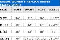 Fanatics Nhl Jersey Size Chart Adidas Hockey Jersey