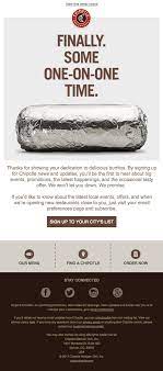 Chipotle Mexican Grill Email Design Email Template Design Email Design Email Design Inspiration