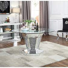 These mirrored dining tables are matchless, durable and functional that will surely complement any dining room interior. Luxury Sparkle Silver Mirrored Dining Table Crushed Diamond Insert Trimming Buffet For Dining Room Hotel Furniture Buy Luxury Sparkle Silver Mirrored Dining Table Crushed Diamond Dining Table Mirrored Dining Table Product On Alibaba Com