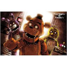 Five Nights At Freddy S Trio Scare Poster Hot Topic 8 90 Liked On Polyvore Featuring Home Home Decor Wall Art An Five Nights At Freddy S Fnaf Five Night